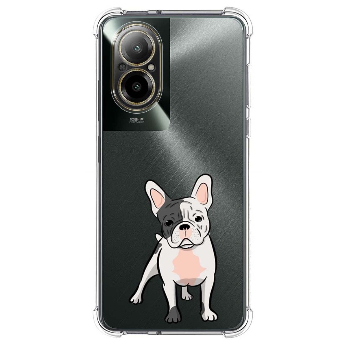 Funda Silicona Antigolpes para Realme C67 4G diseño Perros 06 Dibujos