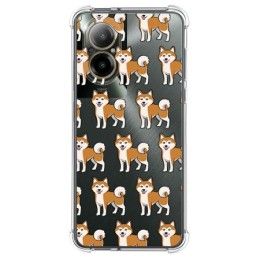 Funda Silicona Antigolpes para Realme C67 4G diseño Perros 08 Dibujos