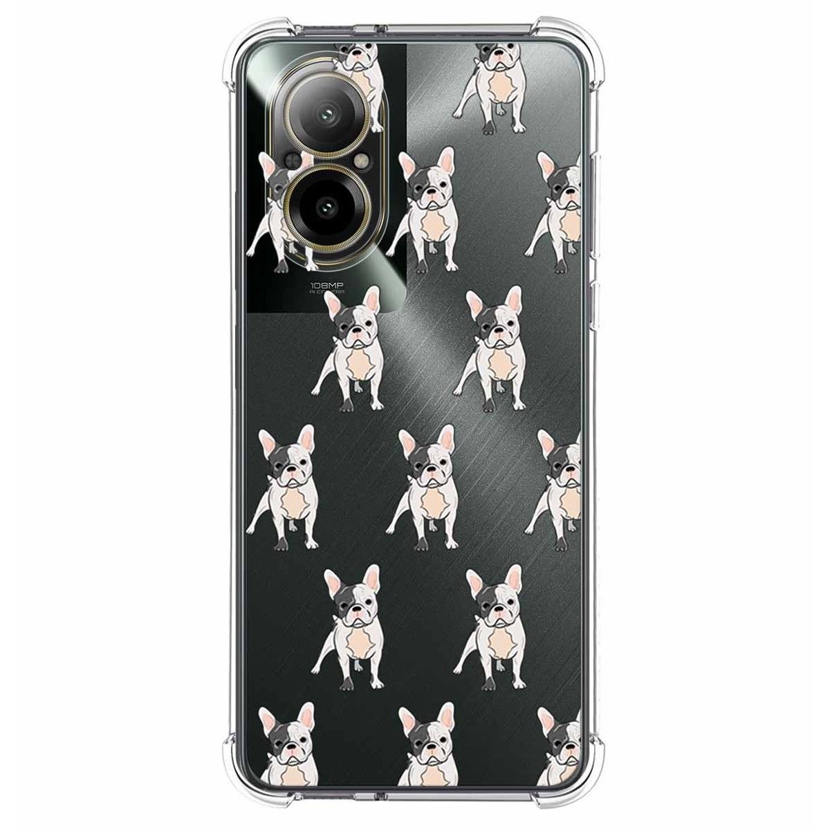 Funda Silicona Antigolpes para Realme C67 4G diseño Perros 12 Dibujos