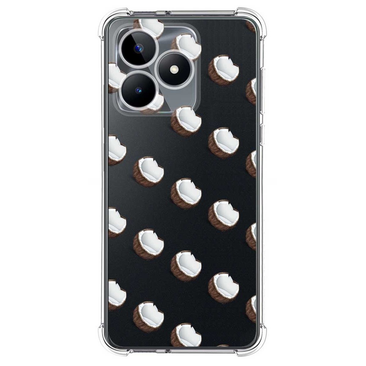 Funda Silicona Antigolpes para Realme Note 50 diseño Cocos Dibujos