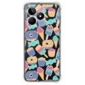 Funda Silicona Antigolpes para Realme Note 50 diseño Dulces 02 Dibujos