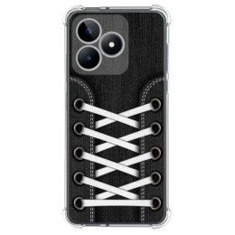 Funda Silicona Antigolpes para Realme Note 50 diseño Zapatillas 02 Dibujos