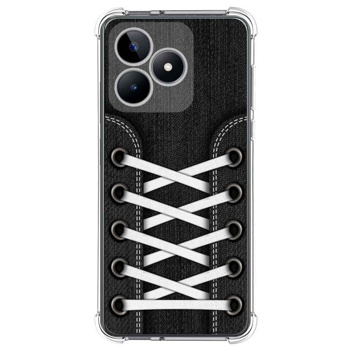 Funda Silicona Antigolpes para Realme Note 50 diseño Zapatillas 02 Dibujos