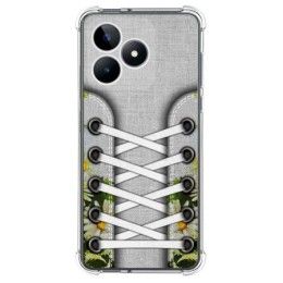 Funda Silicona Antigolpes para Realme Note 50 diseño Zapatillas 08 Dibujos