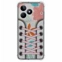 Funda Silicona Antigolpes para Realme Note 50 diseño Zapatillas 09 Dibujos