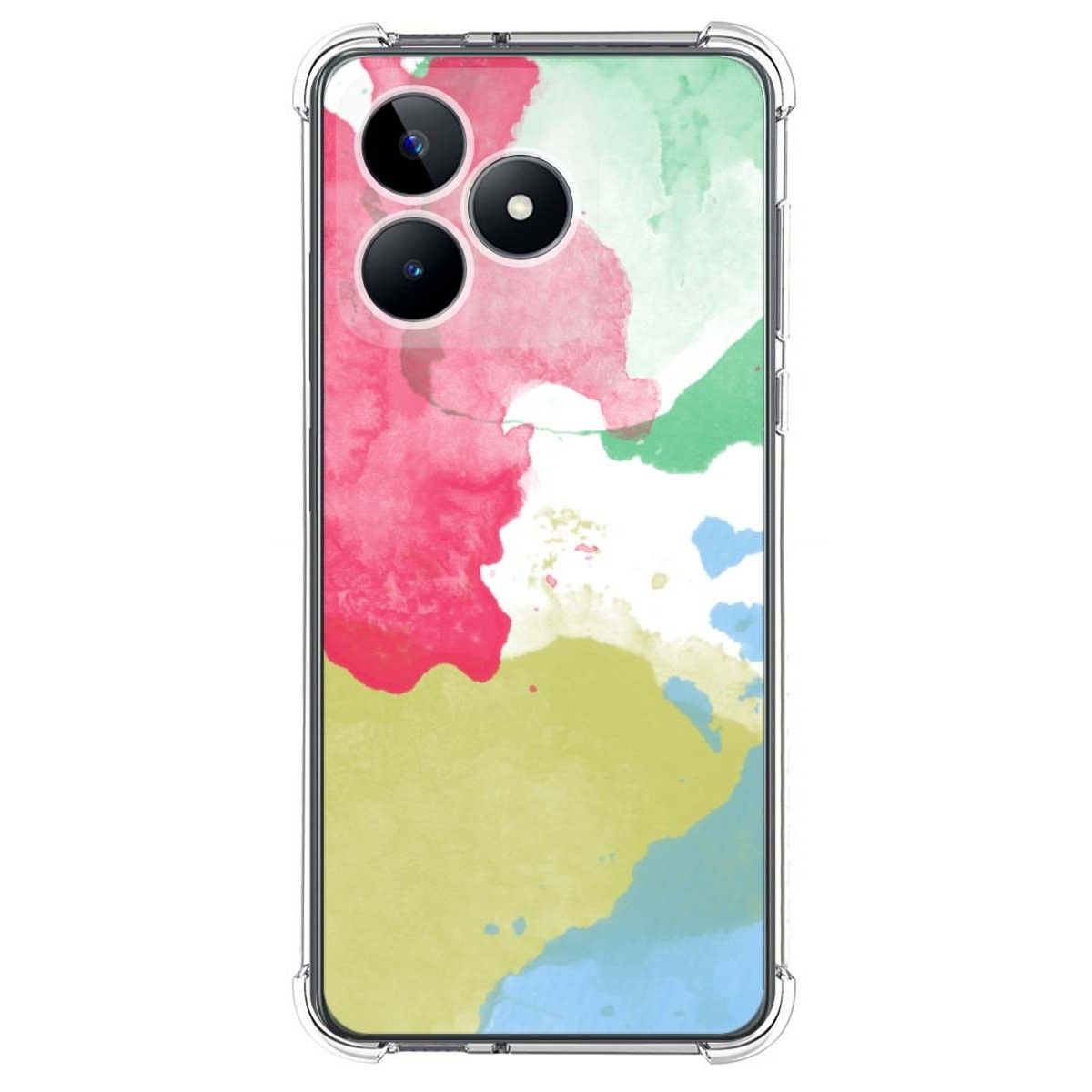 Funda Silicona Antigolpes para Realme Note 50 diseño Acuarela 02 Dibujos