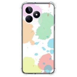 Funda Silicona Antigolpes para Realme Note 50 diseño Acuarela 05 Dibujos