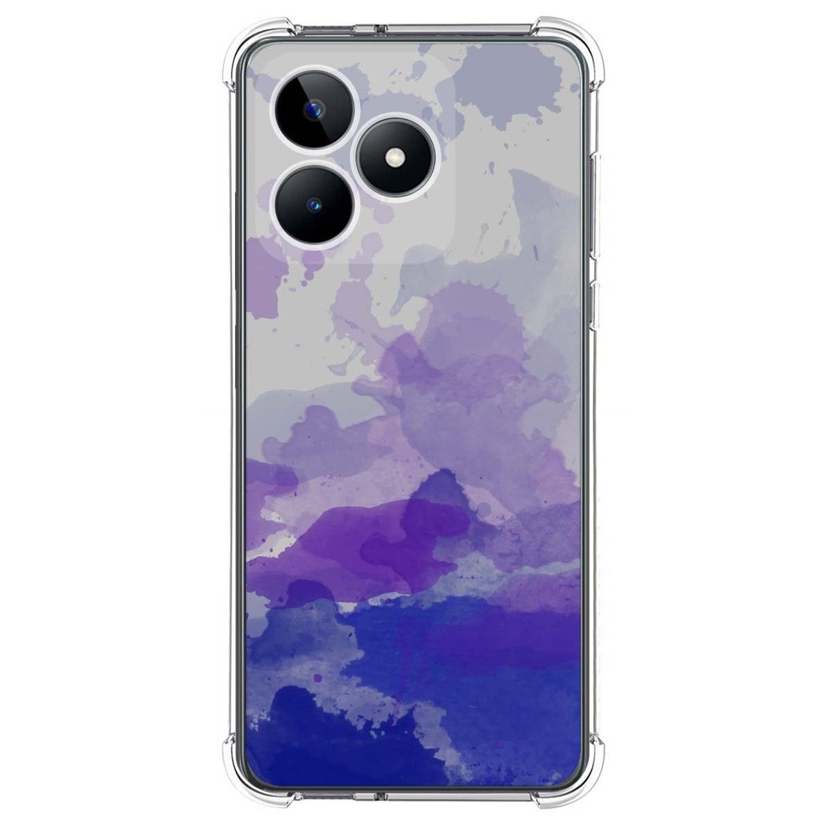 Funda Silicona Antigolpes para Realme Note 50 diseño Acuarela 09 Dibujos