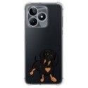 Funda Silicona Antigolpes para Realme Note 50 diseño Perros 04 Dibujos