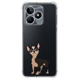 Funda Silicona Antigolpes para Realme Note 50 diseño Perros 05 Dibujos