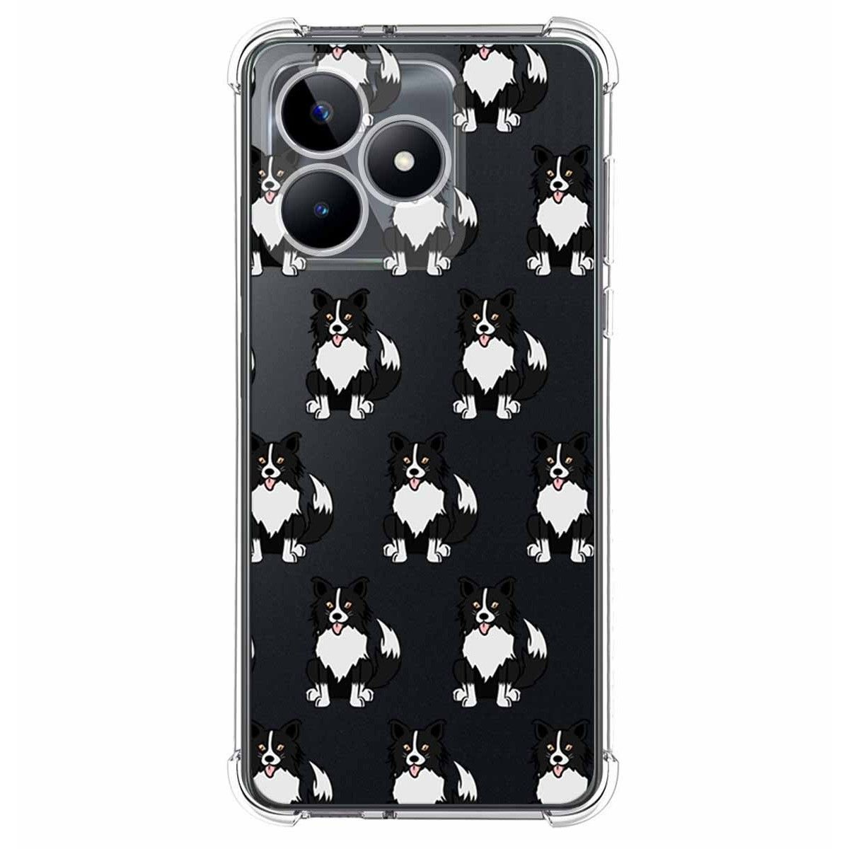 Funda Silicona Antigolpes para Realme Note 50 diseño Perros 07 Dibujos