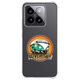 Funda Silicona Antigolpes para Xiaomi 14 Pro 5G diseño Adventure Dibujos