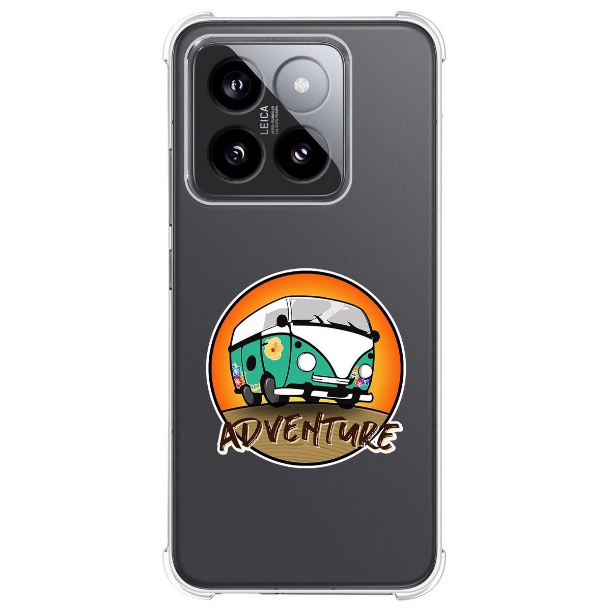 Funda Silicona Antigolpes para Xiaomi 14 Pro 5G diseño Adventure Dibujos