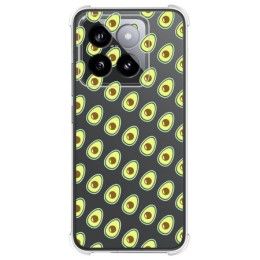 Funda Silicona Antigolpes para Xiaomi 14 Pro 5G diseño Aguacate Dibujos