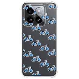 Funda Silicona Antigolpes para Xiaomi 14 Pro 5G diseño Scooter Dibujos