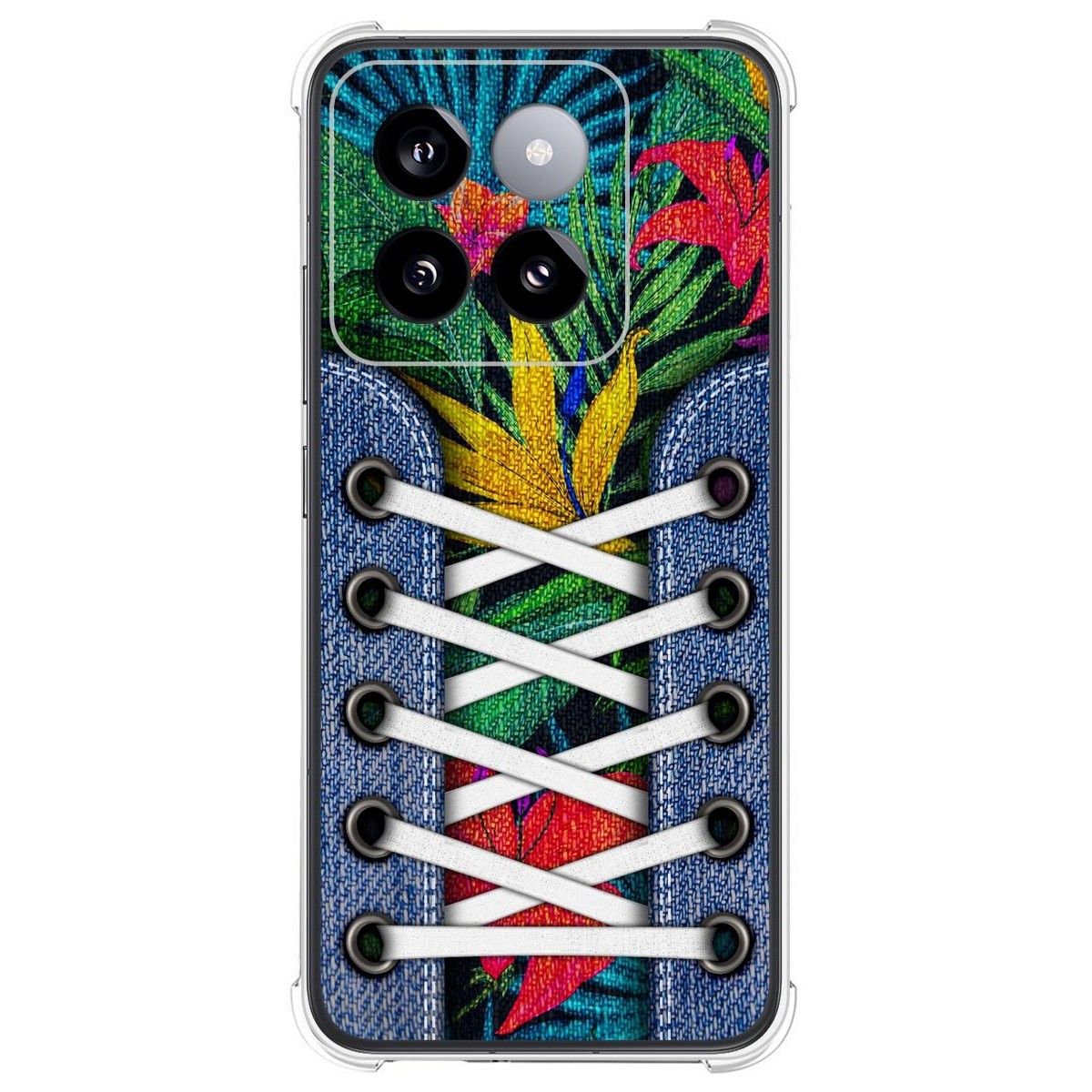 Funda Silicona Antigolpes para Xiaomi 14 Pro 5G diseño Zapatillas 12 Dibujos