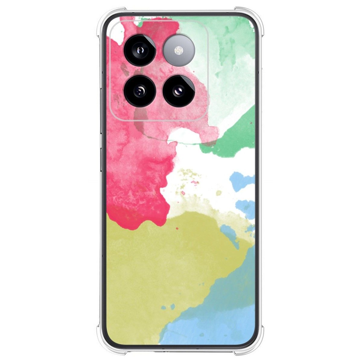 Funda Silicona Antigolpes para Xiaomi 14 Pro 5G diseño Acuarela 02 Dibujos