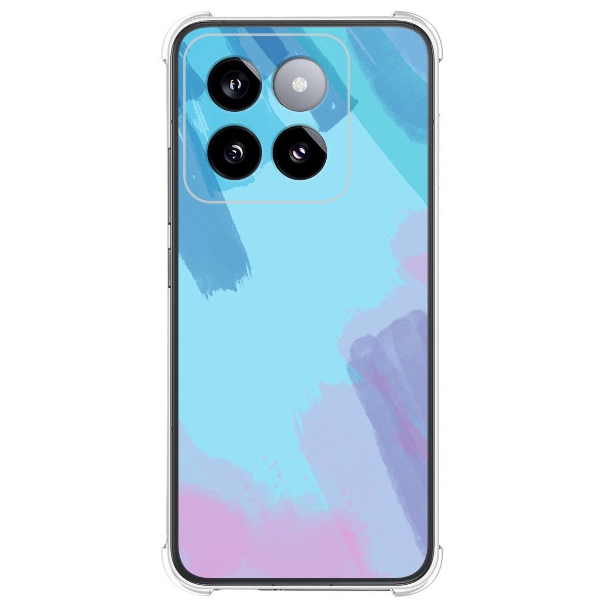 Funda Silicona Antigolpes para Xiaomi 14 Pro 5G diseño Acuarela 10 Dibujos
