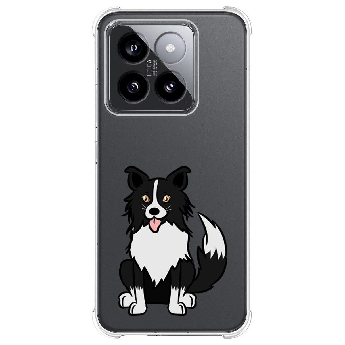 Funda Silicona Antigolpes para Xiaomi 14 Pro 5G diseño Perros 01 Dibujos