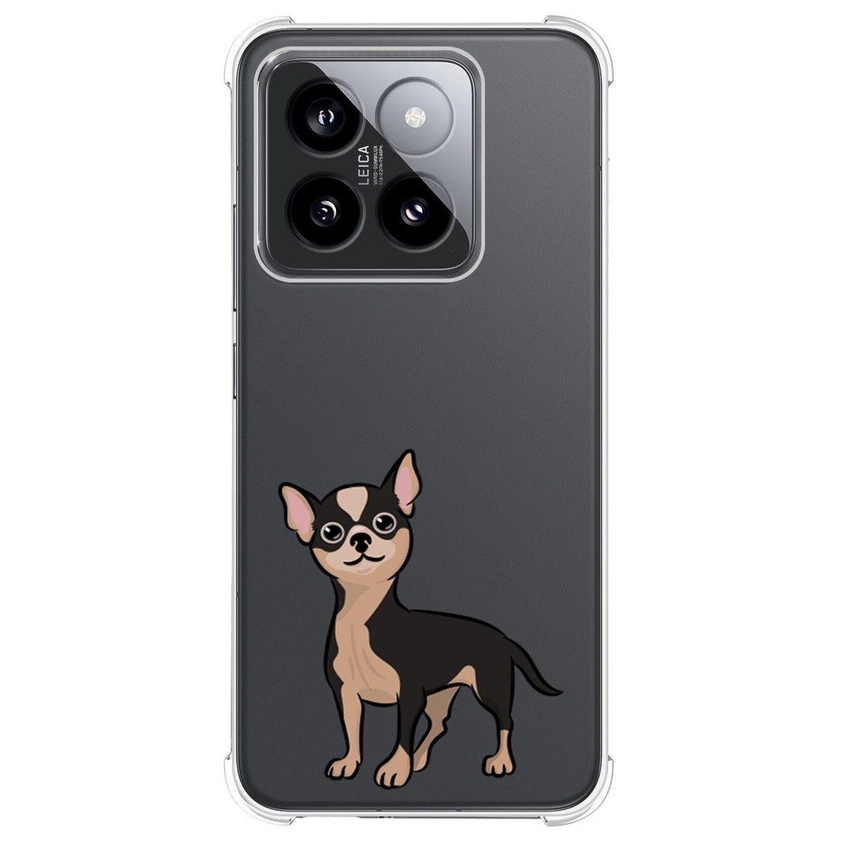 Funda Silicona Antigolpes para Xiaomi 14 Pro 5G diseño Perros 05 Dibujos