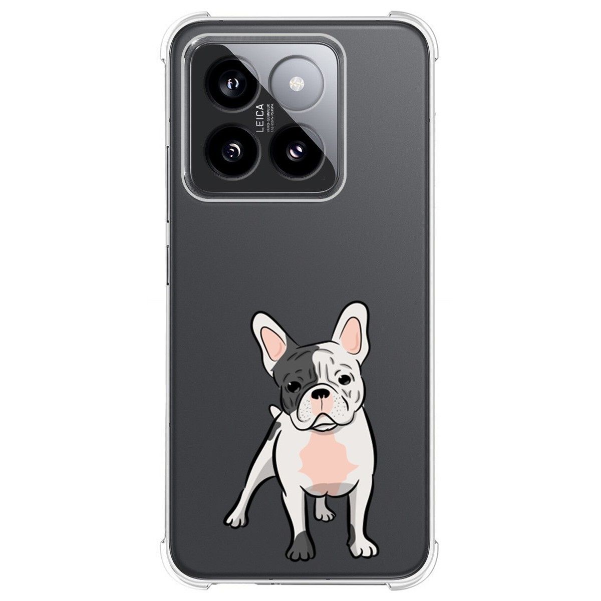 Funda Silicona Antigolpes para Xiaomi 14 Pro 5G diseño Perros 06 Dibujos