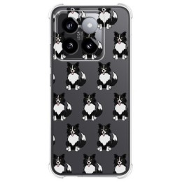 Funda Silicona Antigolpes para Xiaomi 14 Pro 5G diseño Perros 07 Dibujos