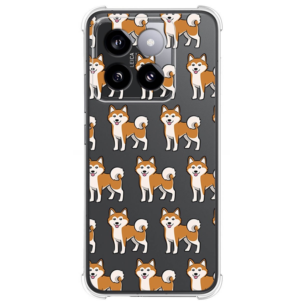 Funda Silicona Antigolpes para Xiaomi 14 Pro 5G diseño Perros 08 Dibujos