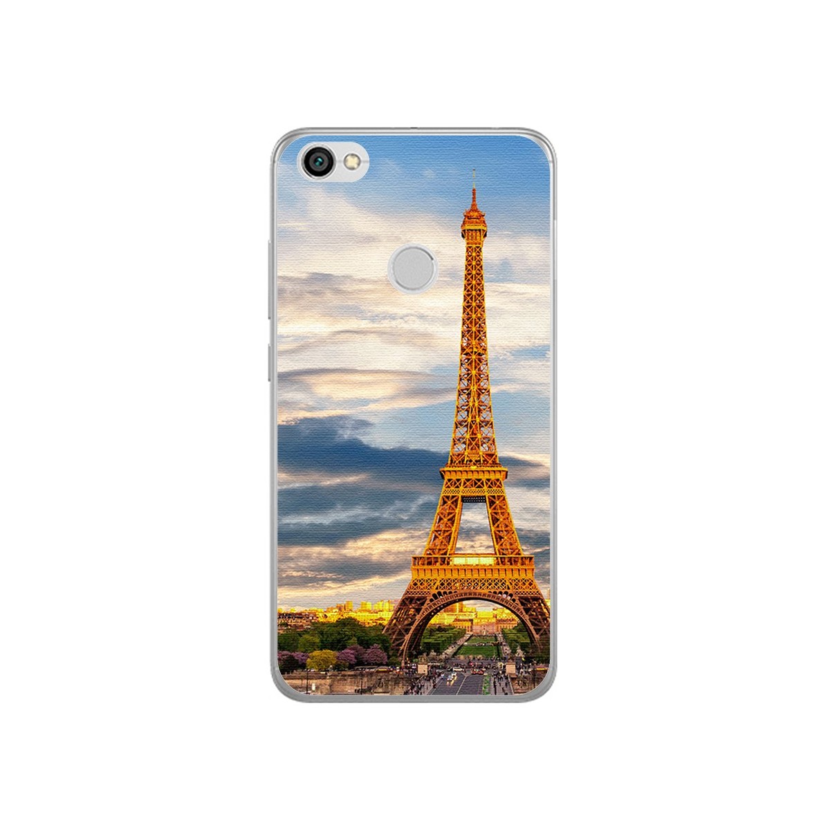 Funda Gel Tpu para Xiaomi Redmi Note 5A Pro / 5A Prime Paris Dibujos