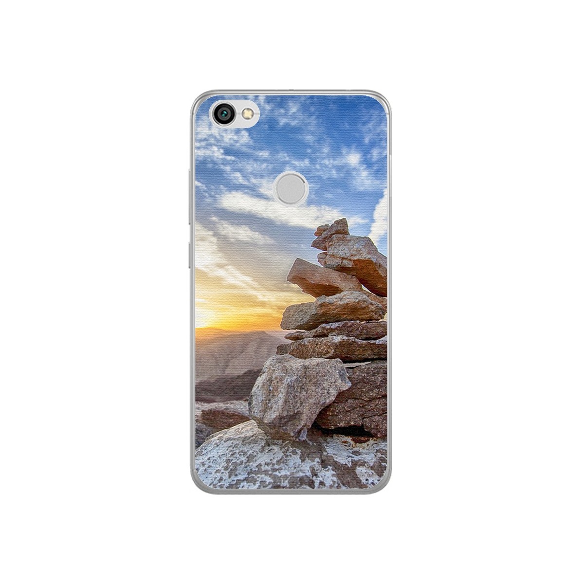 Funda Gel Tpu para Xiaomi Redmi Note 5A Pro / 5A Prime Sunset Dibujos