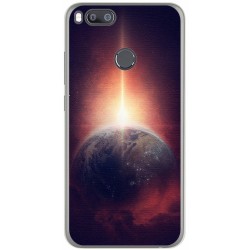 Funda Gel Tpu para Xiaomi Mi 5X / Mi A1 Diseño Tierra Dibujos