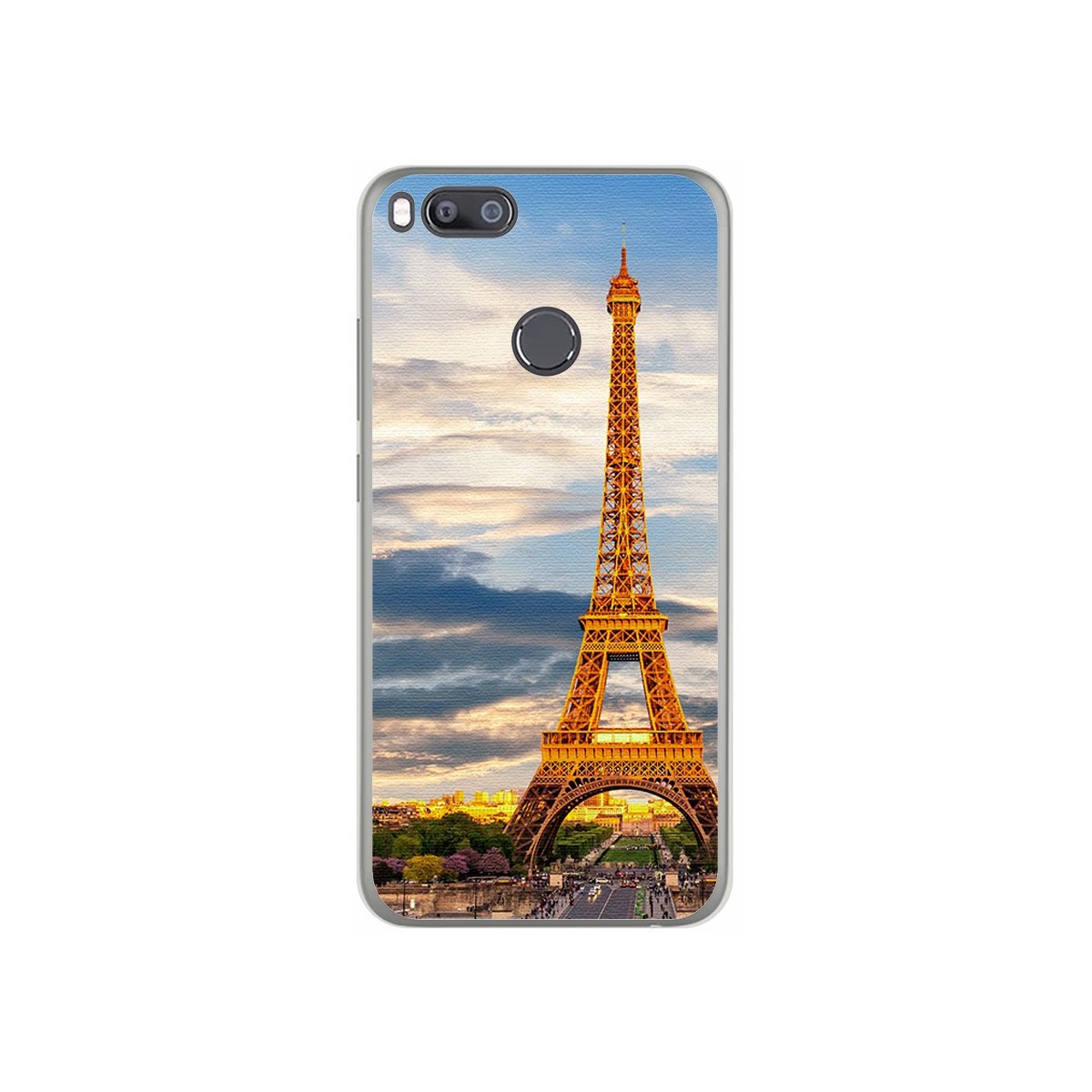 Funda Gel Tpu para Xiaomi Mi 5X / Mi A1 Diseño Paris Dibujos