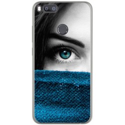 Funda Gel Tpu para Xiaomi Mi 5X / Mi A1 Diseño Ojo Dibujos
