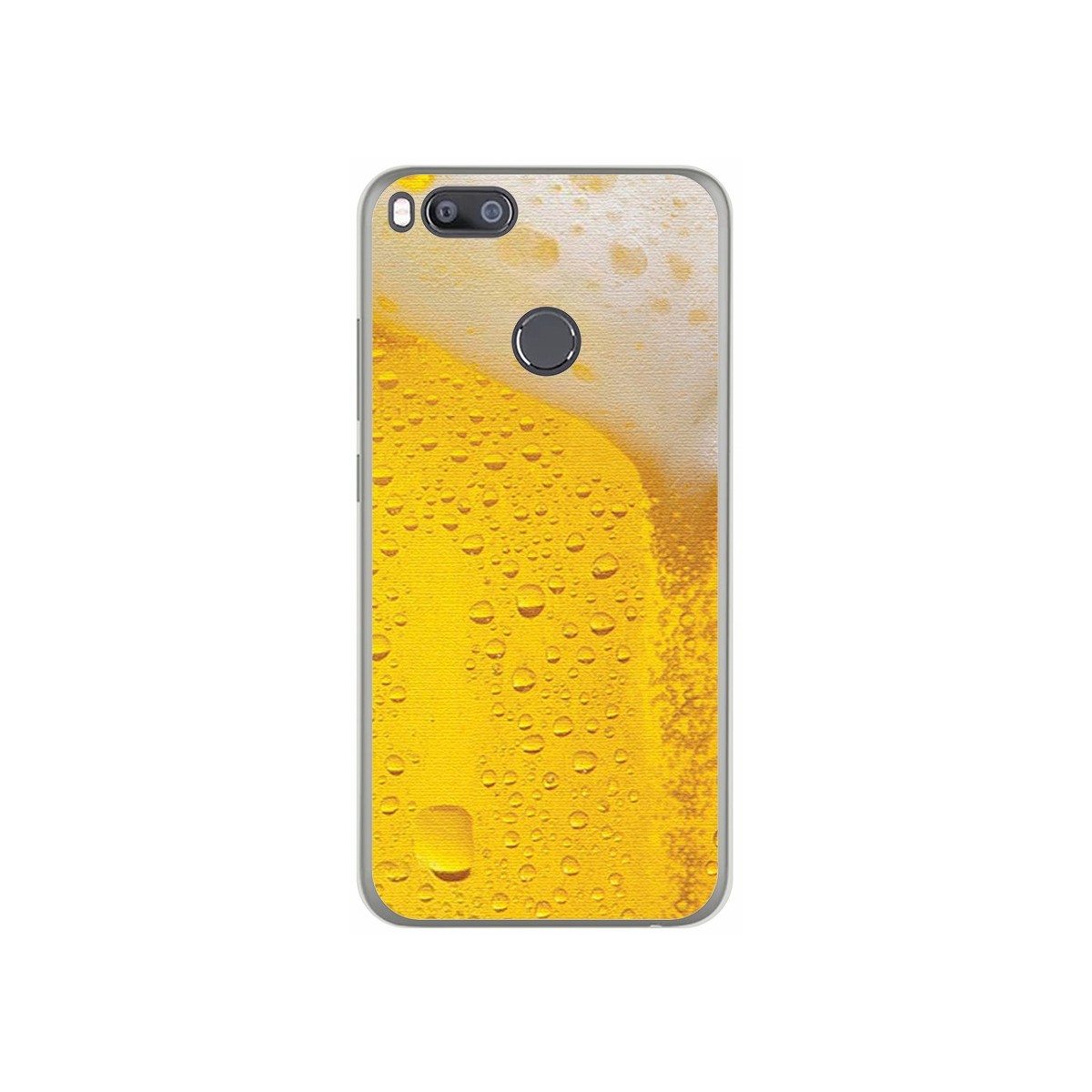 Funda Gel Tpu para Xiaomi Mi 5X / Mi A1 Diseño Cerveza Dibujos