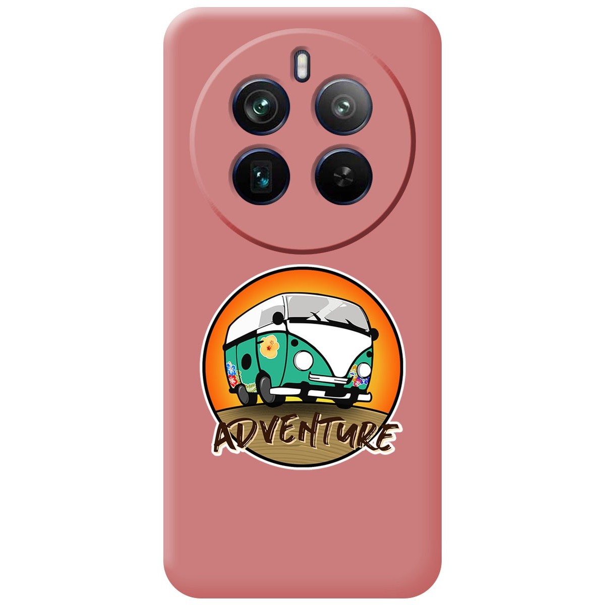 Funda Silicona Líquida Rosa para Realme 12 Pro 5G / 12 Pro Plus 5G diseño Adventure Dibujos