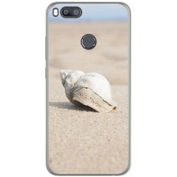 Funda Gel Tpu para Xiaomi Mi 5X / Mi A1 Diseño Concha Dibujos