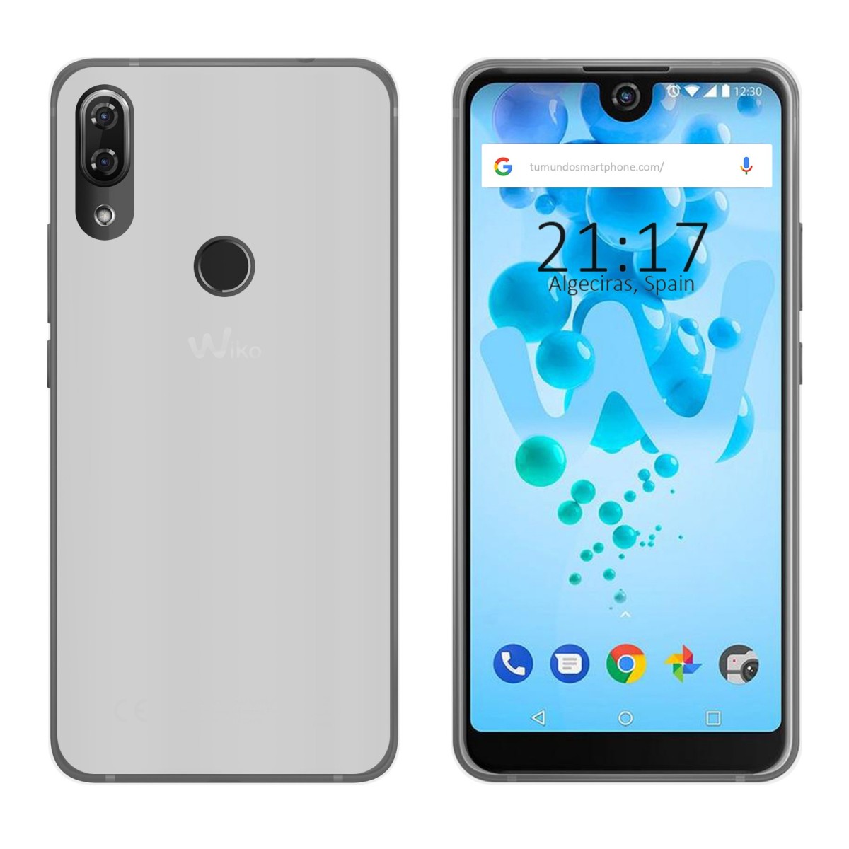 Funda Gel Tpu para Wiko View2 Pro Color Transparente