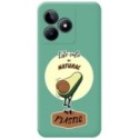 Funda Silicona Líquida Verde para Realme C51 diseño Culo Natural Dibujos
