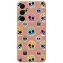 Funda Silicona Líquida Rosa para Samsung Galaxy A35 5G diseño Catrina Dibujos