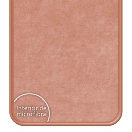Funda Silicona Líquida Rosa para Samsung Galaxy A35 5G diseño Catrina Dibujos 2