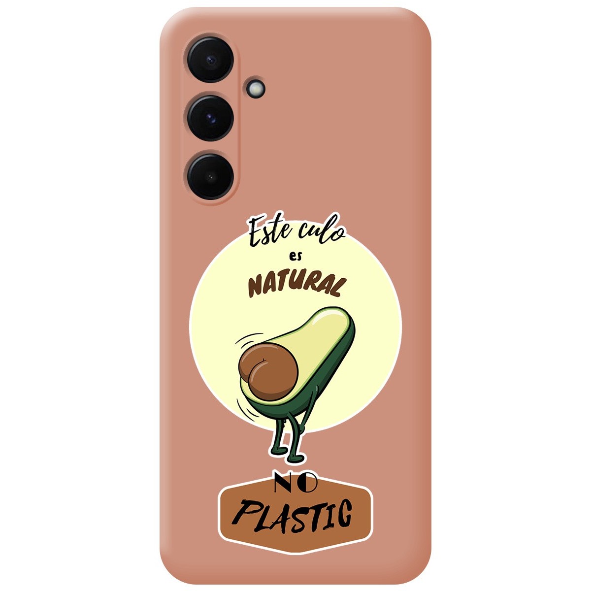 Funda Silicona Líquida Rosa para Samsung Galaxy A35 5G diseño Culo Natural Dibujos