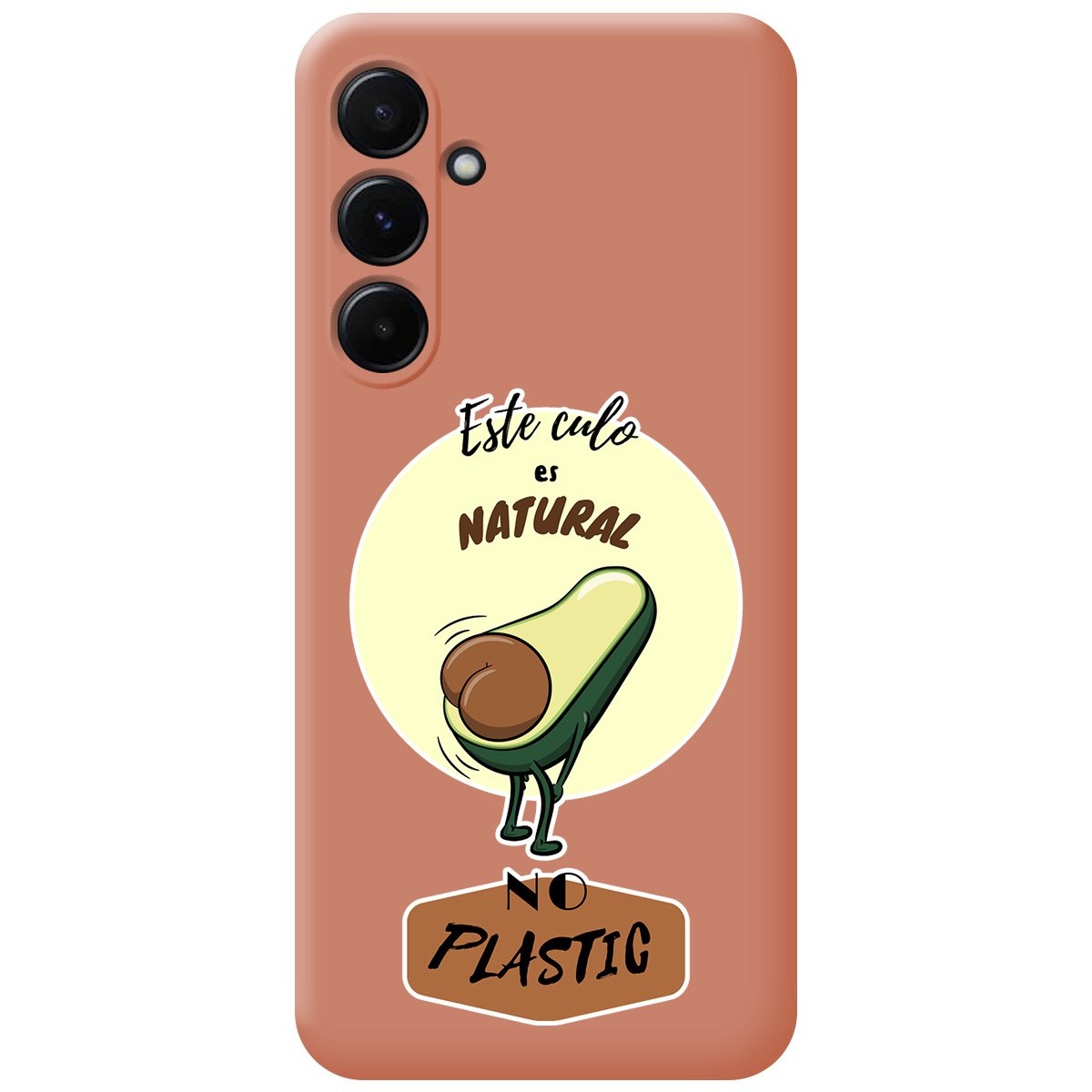 Funda Silicona Líquida Rosa para Samsung Galaxy A55 5G diseño Culo Natural Dibujos