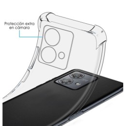 Funda Silicona Antigolpes Transparente para Motorola Edge 40 Neo 5G 2
