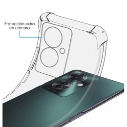 Funda Silicona Antigolpes Transparente para Oppo Reno 11F 5G 2
