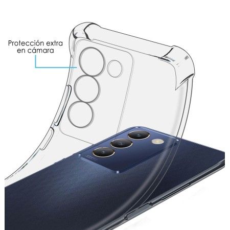 Funda Silicona Antigolpes Transparente para Vivo V40 SE 5G