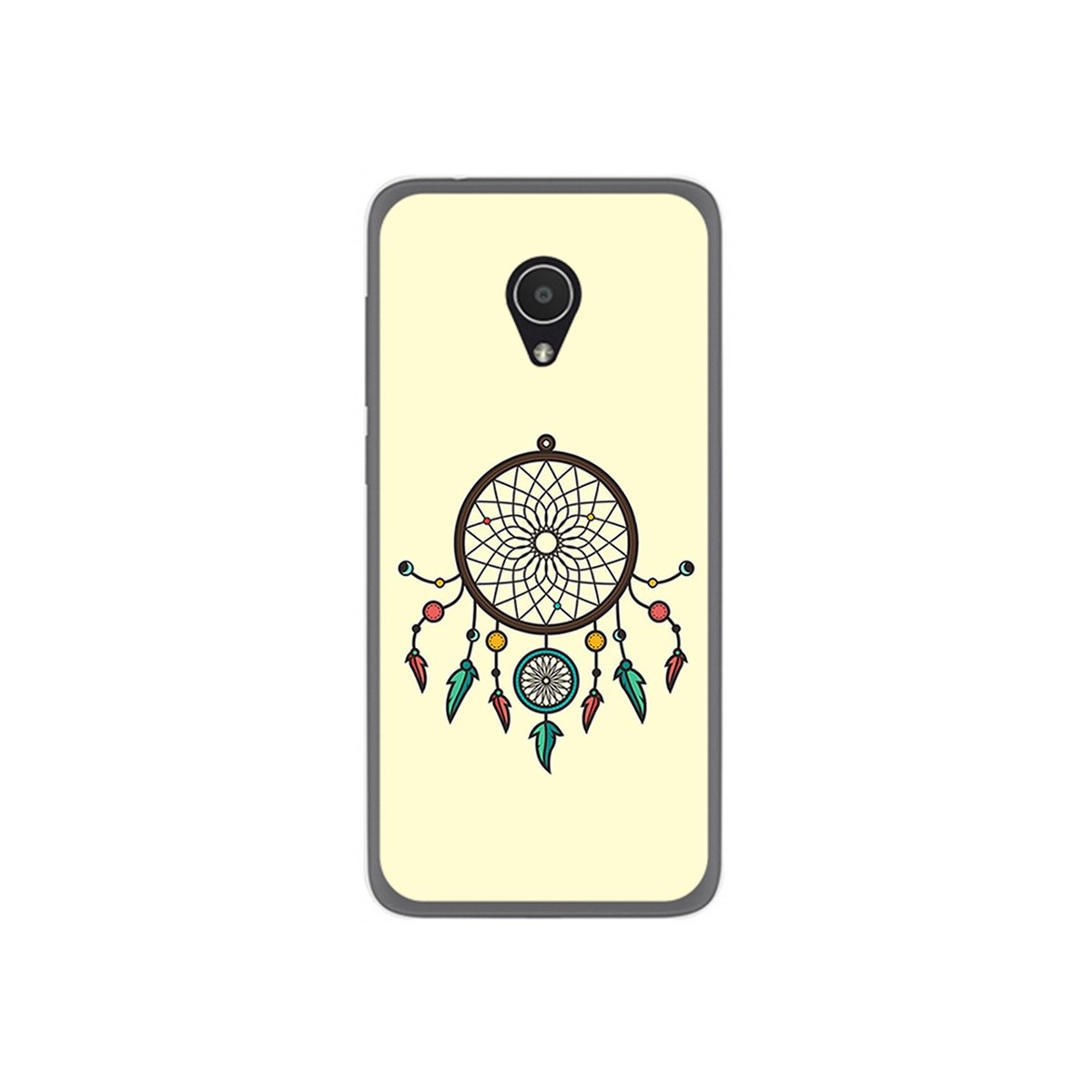 Funda Gel Tpu para Alcatel 1X Diseño Atrapasueños Dibujos