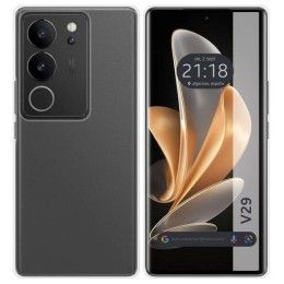 Funda Silicona Gel TPU Transparente para Vivo V29 5G