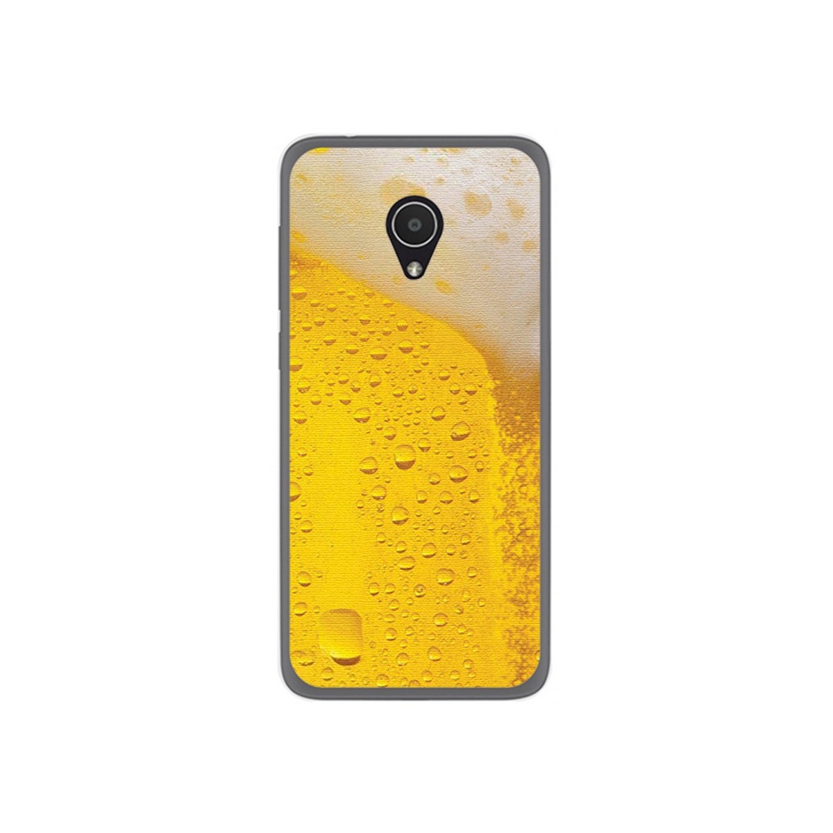 Funda Gel Tpu para Alcatel 1X Diseño Cerveza Dibujos