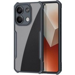 Funda Transparente Reforzada con Borde Negro para Xiaomi Redmi Note 13 4G