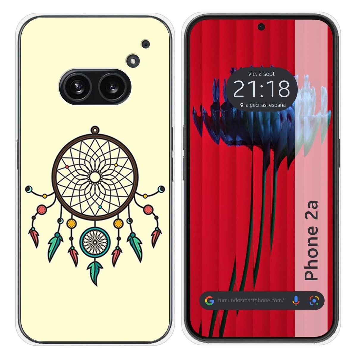 Funda Silicona para Nothing Phone 2a 5G diseño Atrapasueños Dibujos