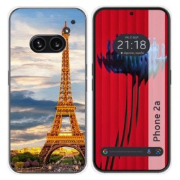 Funda Silicona para Nothing Phone 2a 5G diseño Paris Dibujos